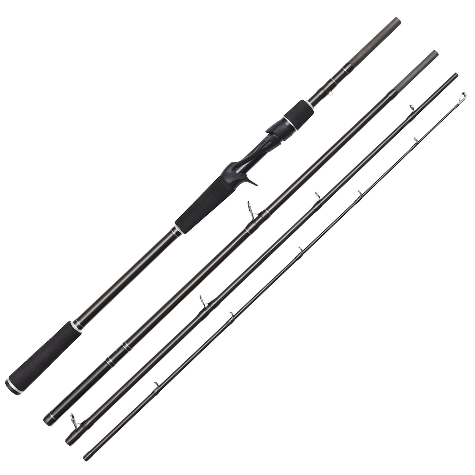Westin W2 Powerstrike-T Travel 2,40m XH 60-140g 4Sec Reise-Baitcastrute