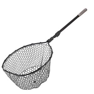 Westin W3 C&R Adjustable Full Rubber Mesh Landing Net L 45X55X35cm 70/110cm 2Sec Kescher