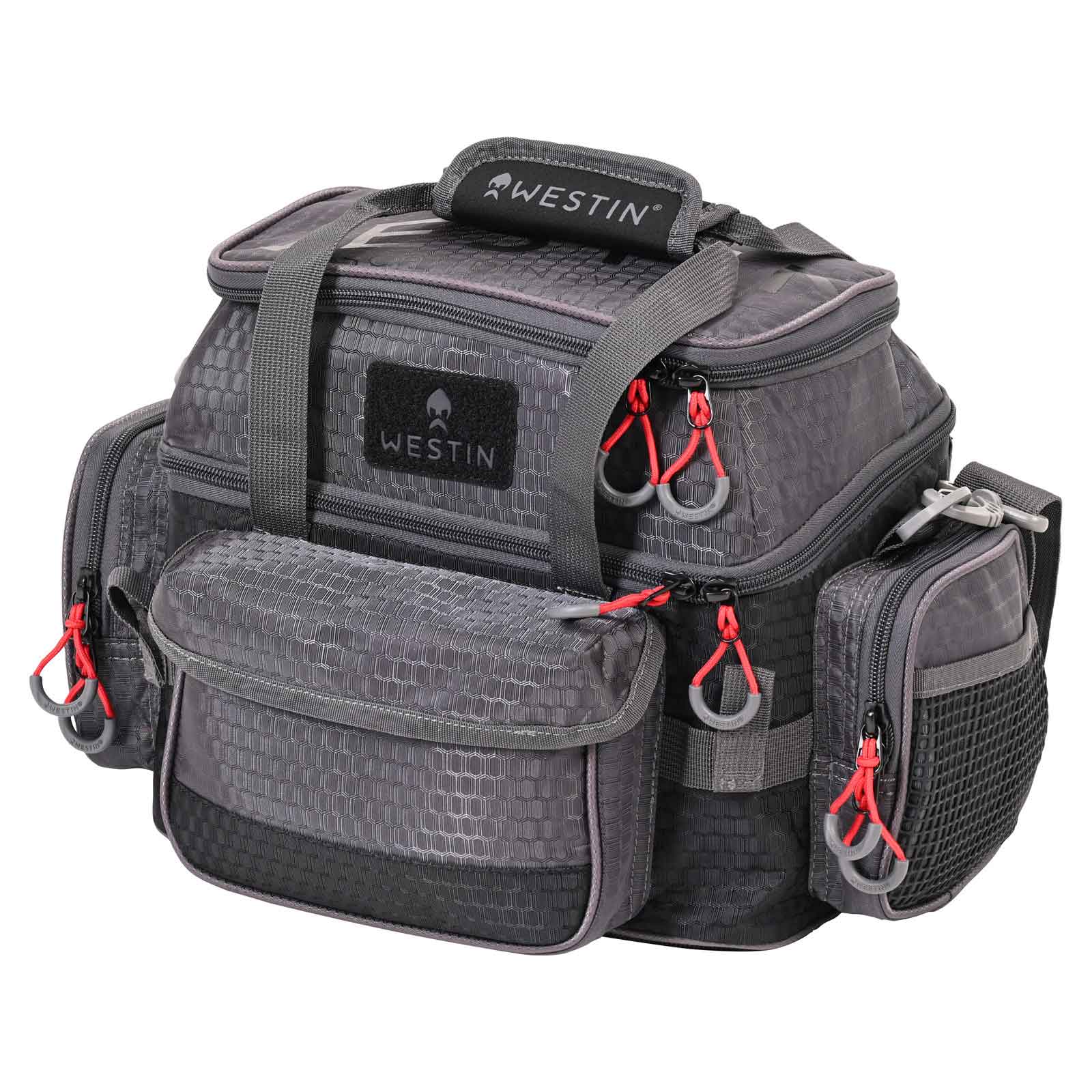 Westin W4 Lure Bag Plus 4 Boxes Small Titanium Black Angeltasche