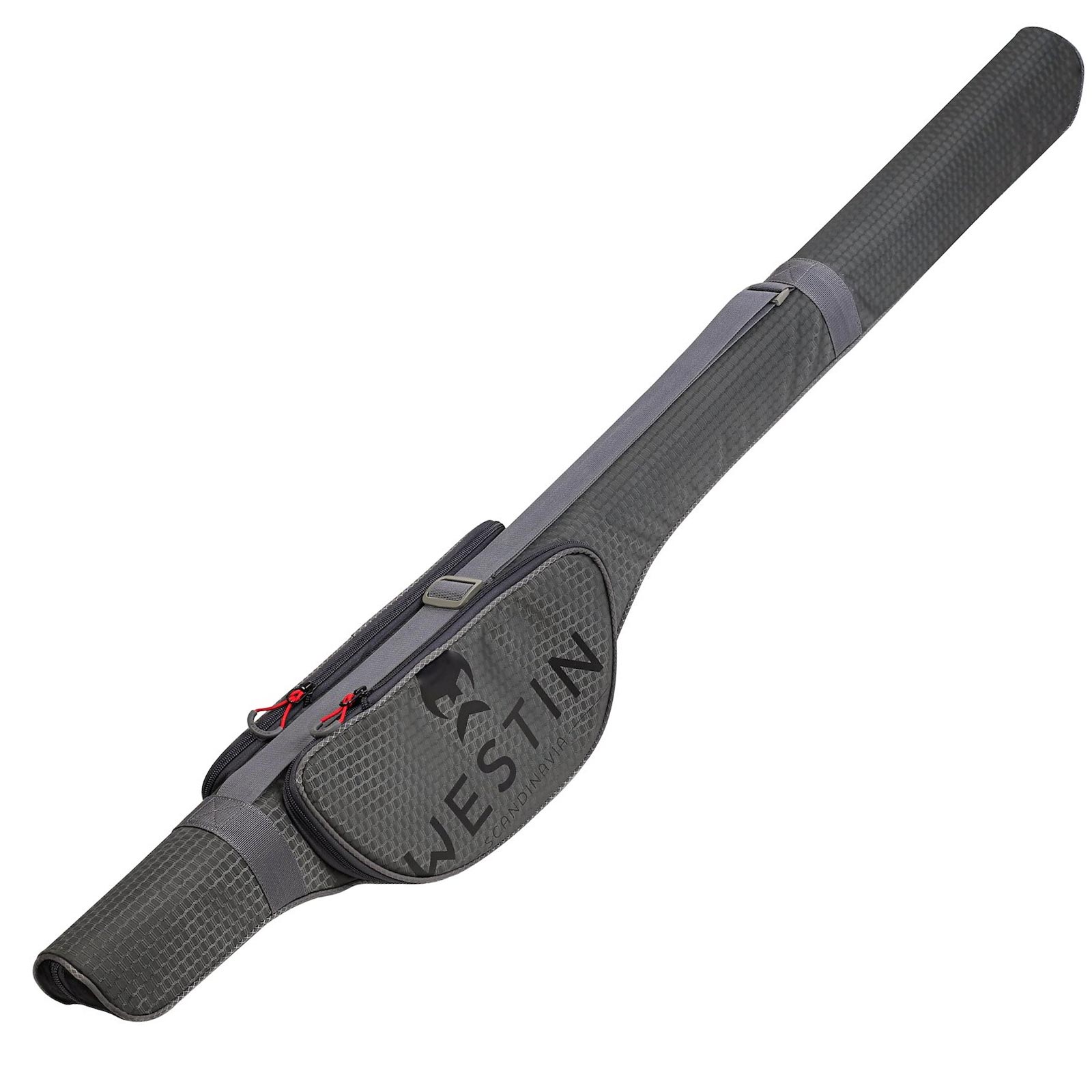 Westin W4 Rod Case Fits 2 Rods Up To 9'/270cm Titanium Black Rutenfutteral
