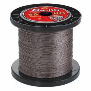 WFT Cat KG 60Kg 0,50 Brown Geflochtene Angelschnur Meterware