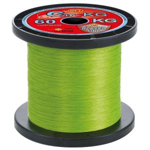 WFT CAT 80KG 0,60mm chartreuse Geflochtene Angelschnur Meterware