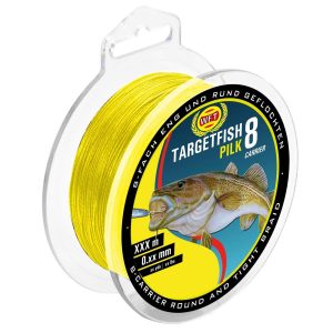 WFT Target Fish 8 Pilk yellow 220m 0,18mm geflochtene Schnur
