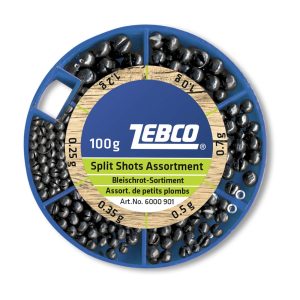 Zebco Bleischrot-Sortiment 100g, fein