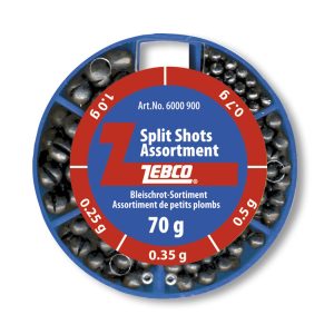 Zebco Bleischrot-Sortiment 70g fein