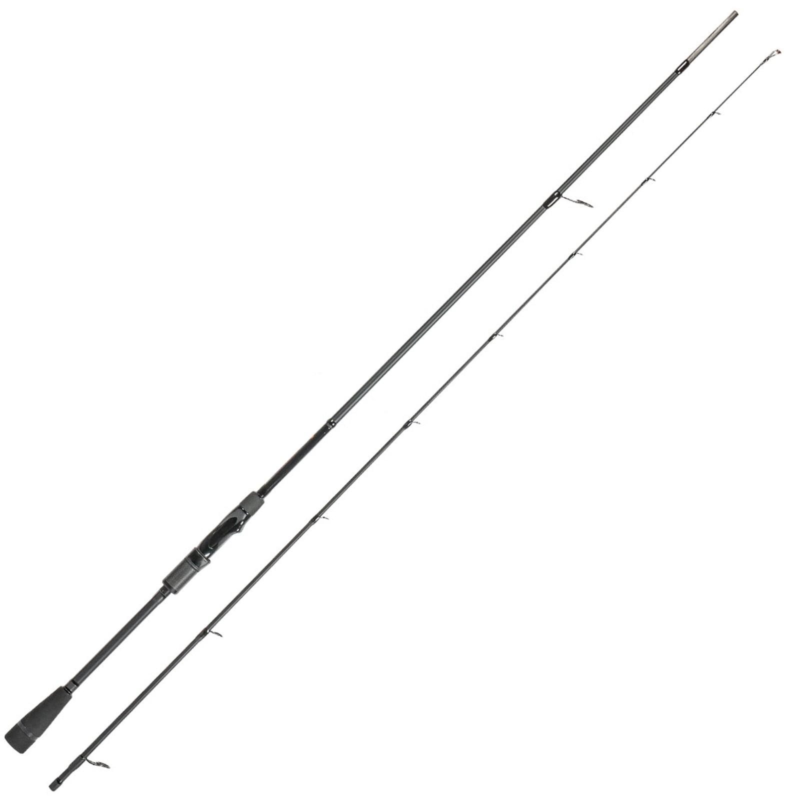 Zeck All Black 2,40m 10-40g 2 Teile Spinnrute Raubfischrute