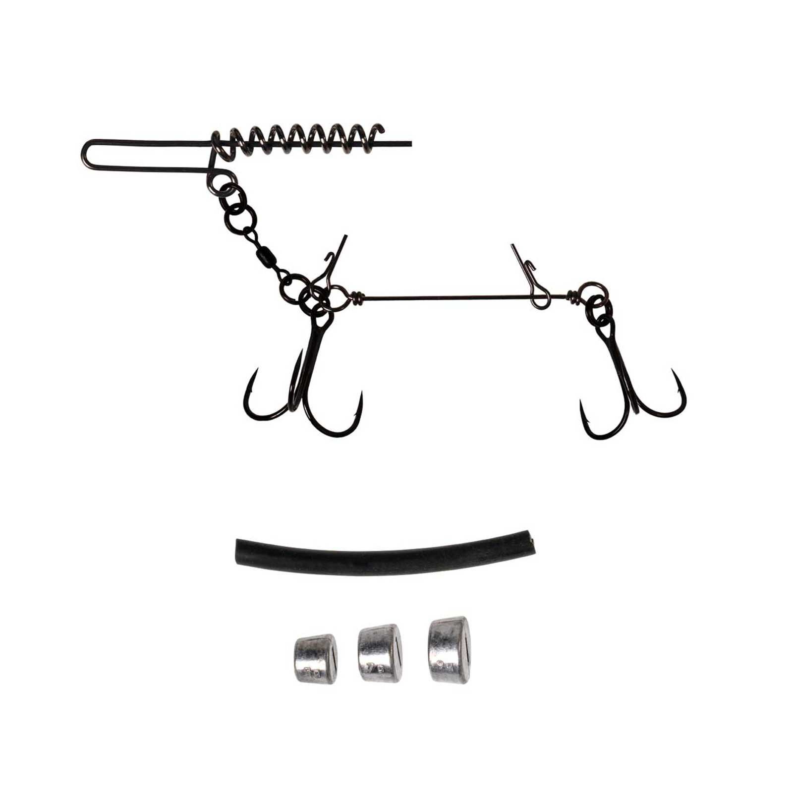 Zeck Softbait System L + Screw Set Gummifischsystem