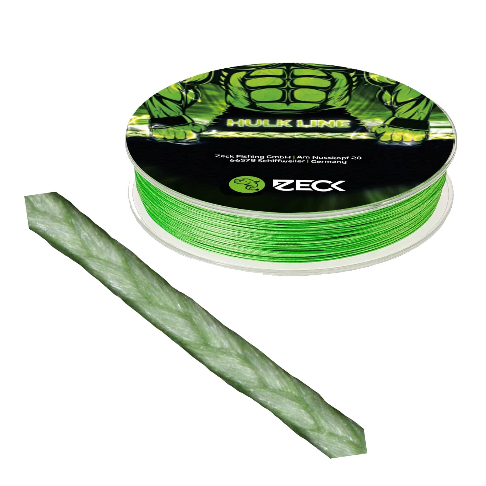 Zeck Hulk Line 0,40mm 170m geflochtene Wels-Spinnschnur